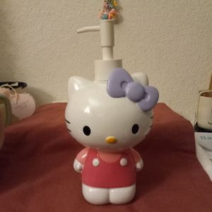 Hello Kitty soap dispenser